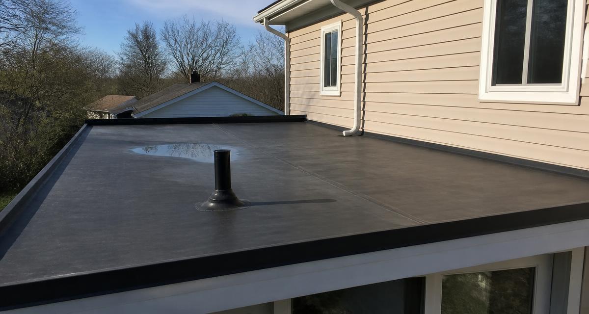 How to Repair a Rubber Roof on a Home Addition or Porch