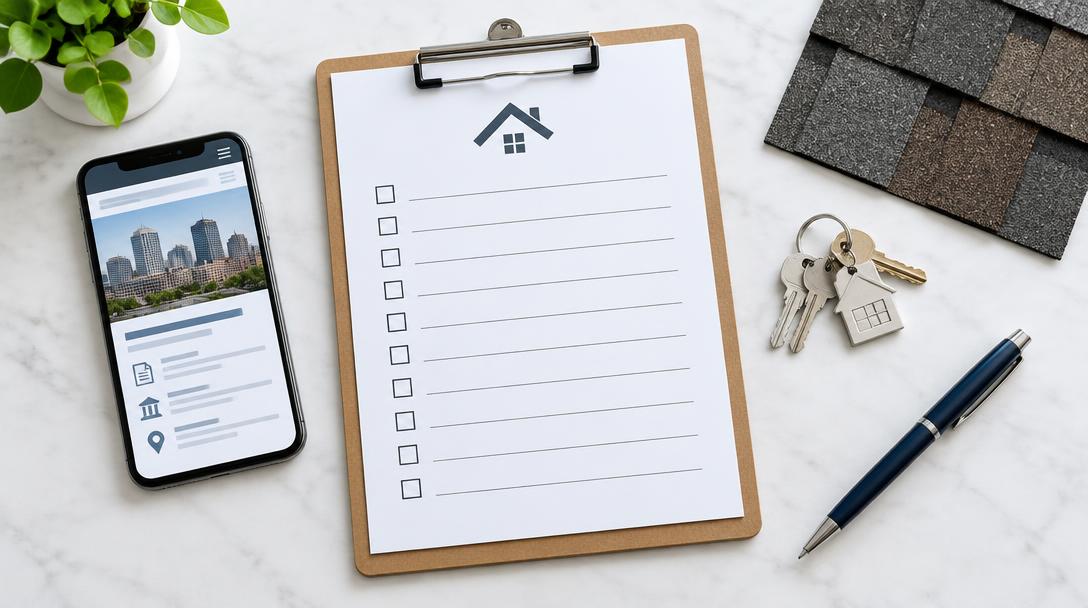 Roof replacement permit checklist for a Collin County homeowner